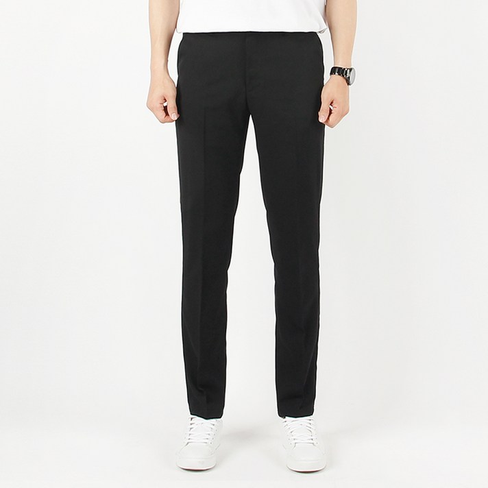 바이마켓 남성용 슬림 스탠다드핏 슬랙스