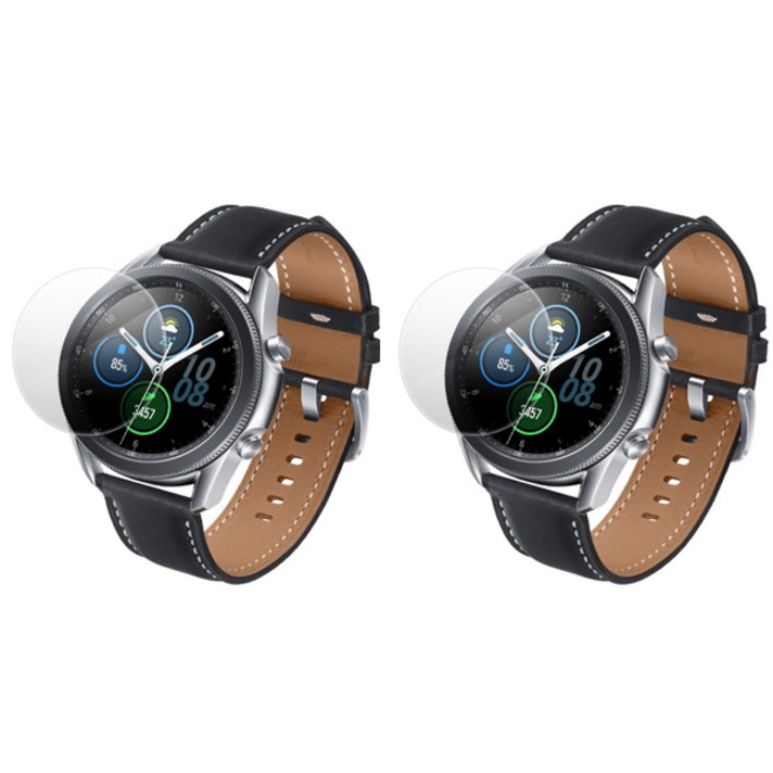 랩씨 갤럭시워치3 강화유리 액정보호필름 41mm 2p, 1세트