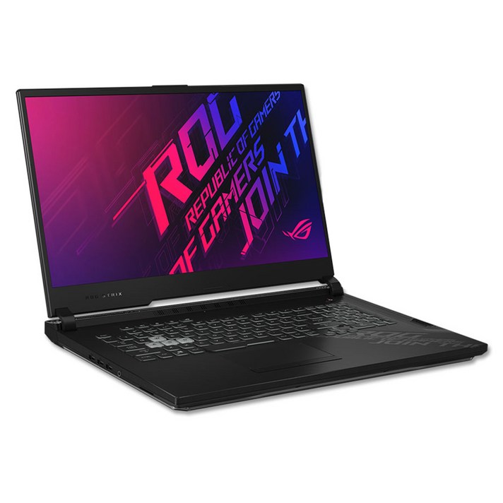 에이수스 ROG 스트릭스 노트북 블랙 G712LW-EV010 (i7-1075H 43.94cm RTX 2070), 16GB, NVMe 512GB, 미포함