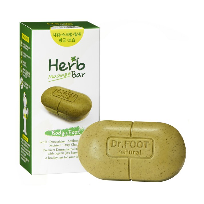 닥터풋 허브마사지 알약비누, 95g, 1개