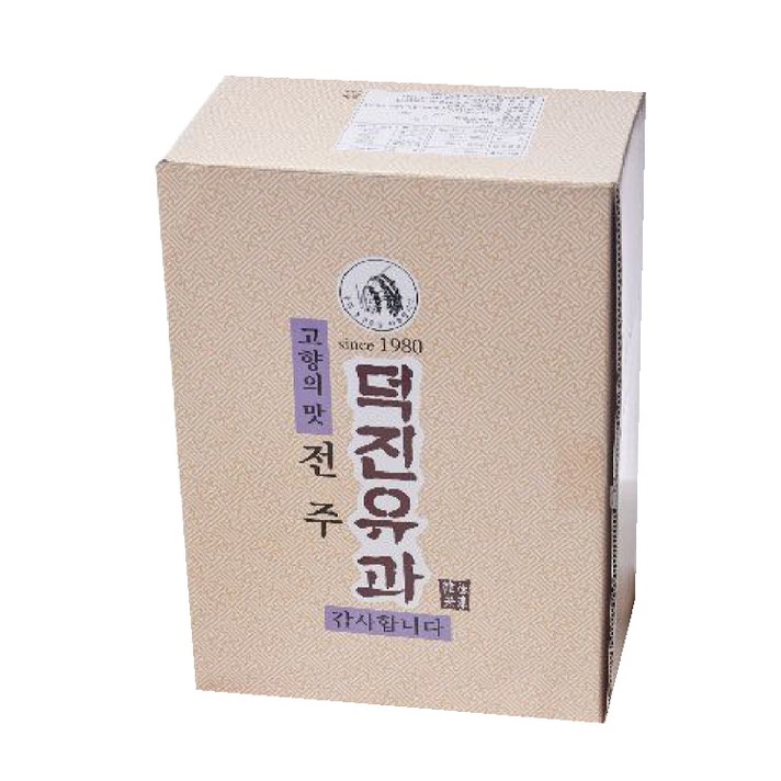 덕진유과 손가락유과 소, 1.6kg, 1개