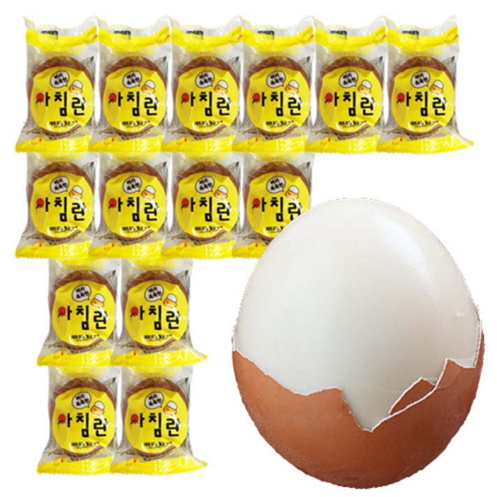 아침 촉촉하게 찐 아침란, 50g, 15개