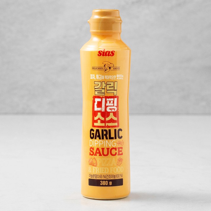 시아스 DELICIOUS 갈릭 디핑 소스, 380g, 2개