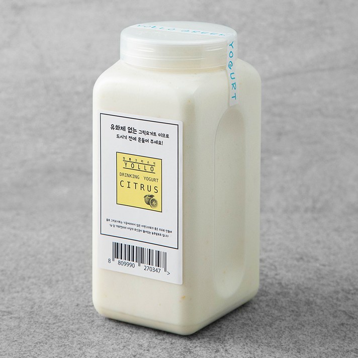 욜로 드링킹 요거트 유자, 700ml, 1개