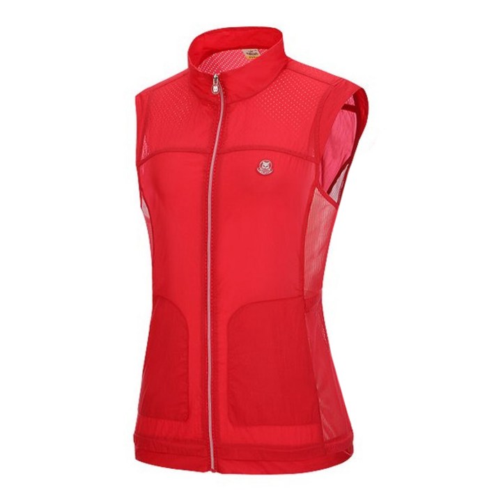 퍼스트스타 여성용 스판 메쉬 등산 조끼 69