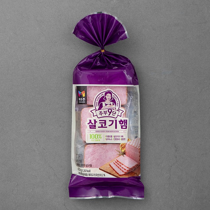 목우촌 주부9단 살코기햄, 150g, 3개