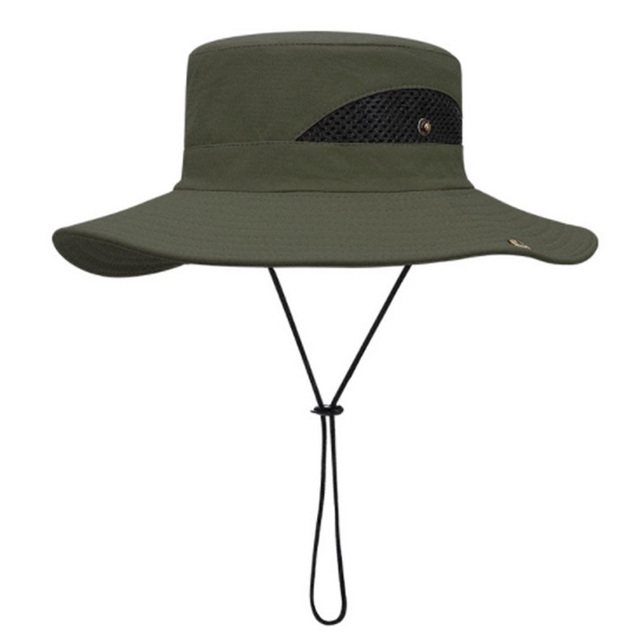 모르망 똑딱이 벙거지 등산모자, 카키