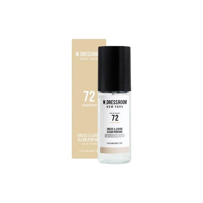 더블유드레스룸 드레스퍼퓸 S2 70ml, No 72 슈가베리, 1개
