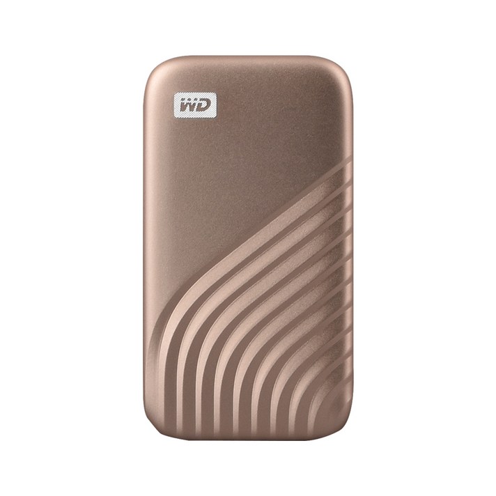 WD My Passport SSD, 500GB, Rose Gold