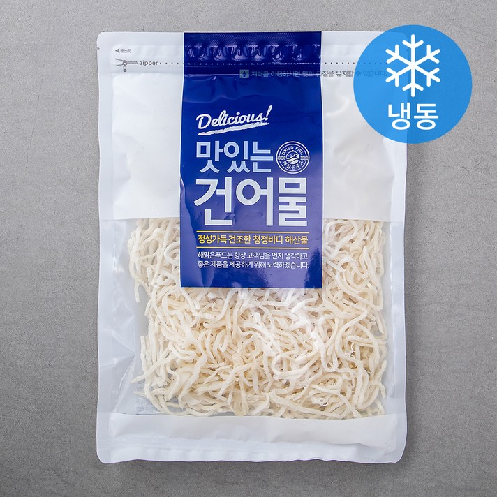 해맑은푸드 백진미채 (냉동), 400g, 1개
