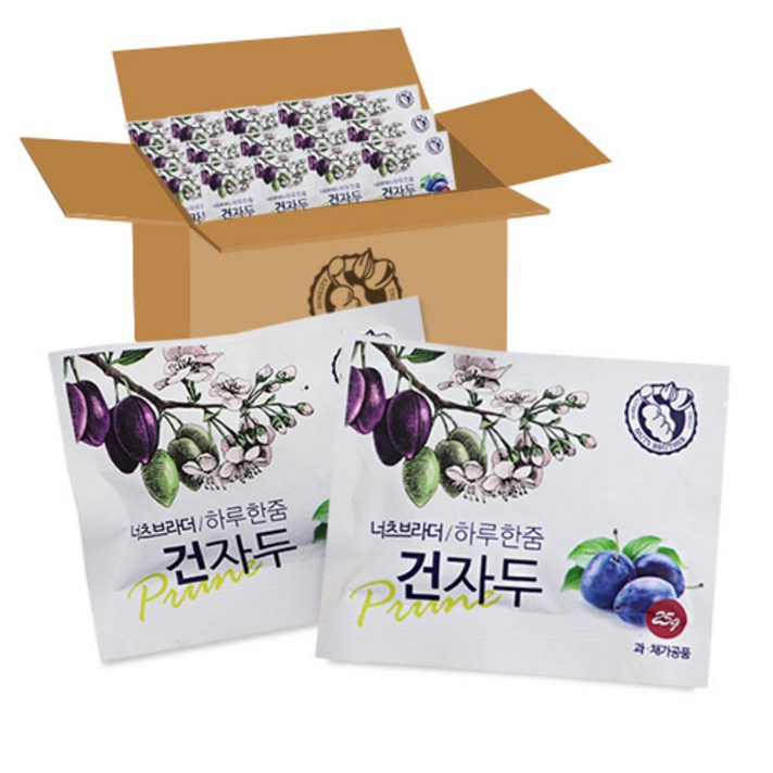 너츠브라더 하루 건자두, 25g, 40개