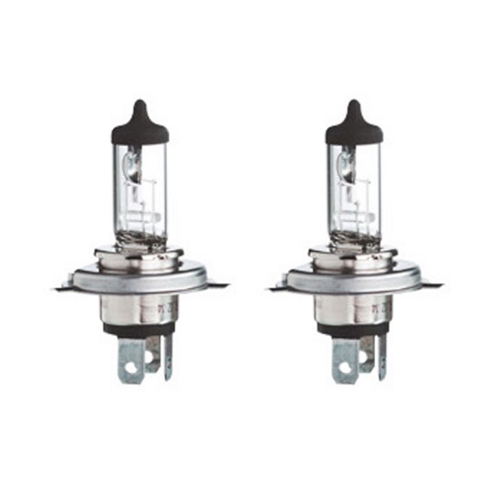 텅스람 메가라이트 플러스 자동차 전조등 전구 H4 2p, 혼합색상, 1개