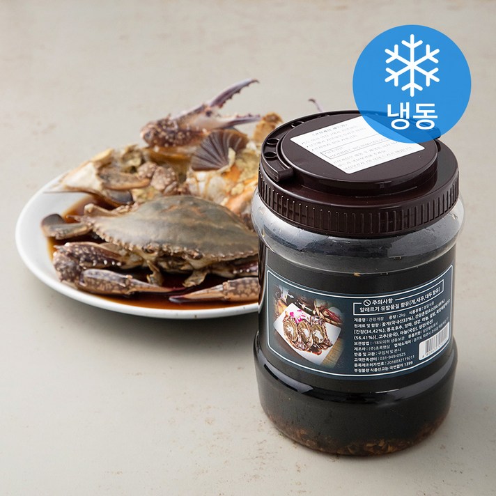 초록햇살 꽃게 간장게장 (냉동), 2kg, 1개