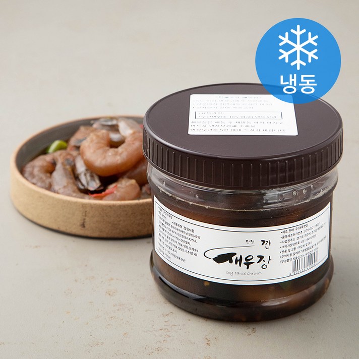 초록햇살 깐 간장새우장 (냉동), 600g, 1개