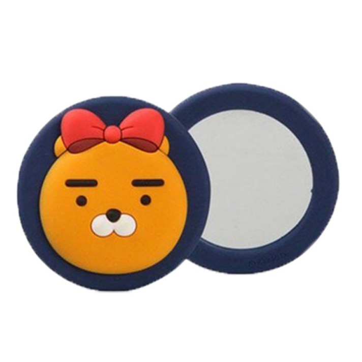 카카오프렌즈 리본 원형 손거울, 라이언, 1개