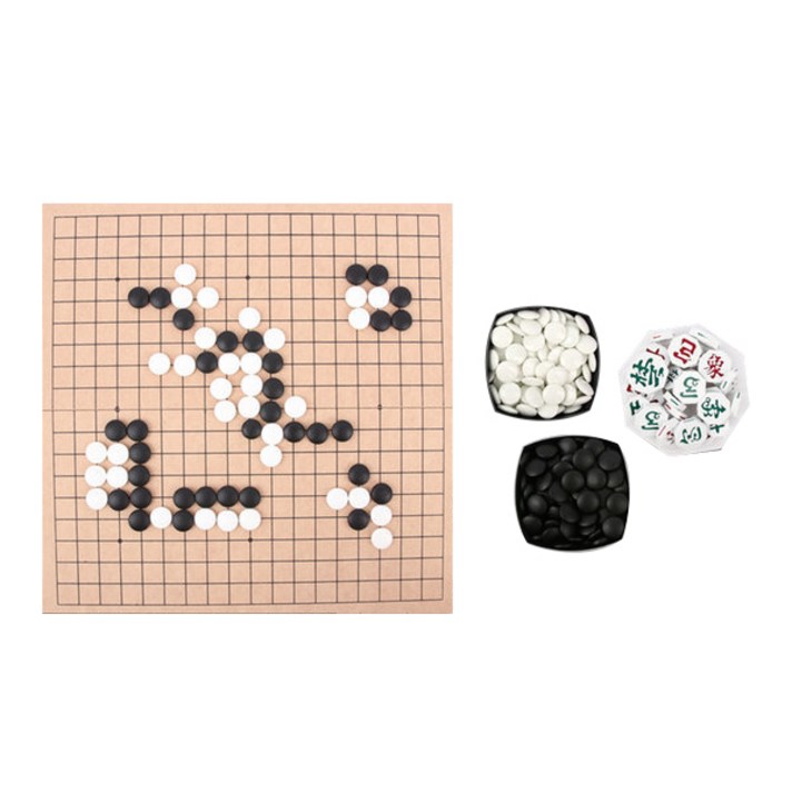 접판 바둑판 겸용 장기판 12mm + 바둑알 + 장기알 정석 세트, 12mm접판 정석세트