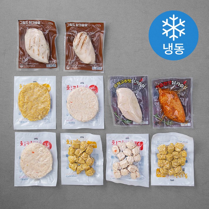코코푸트 닭가슴살 100g x 10팩 (냉동), 1세트