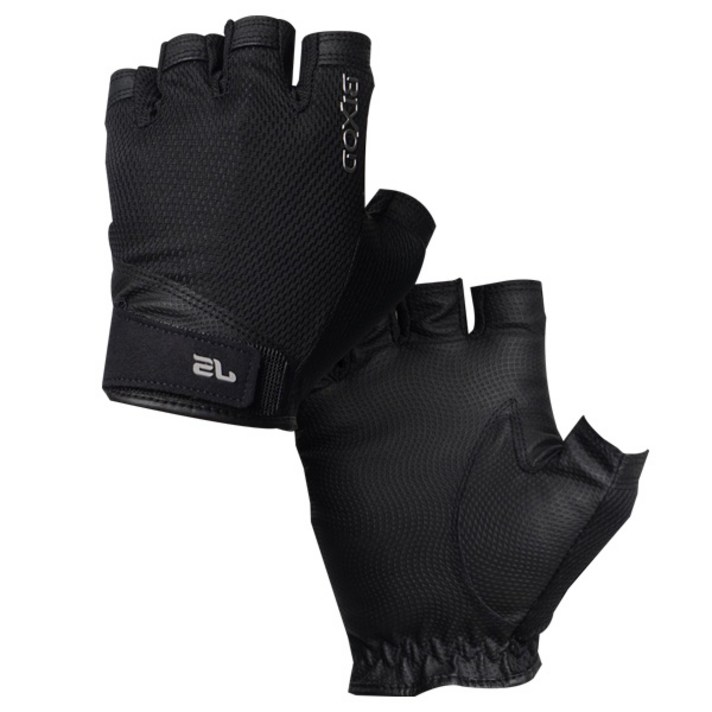 JSCOMPANY 낚시장갑 올컷, 블랙