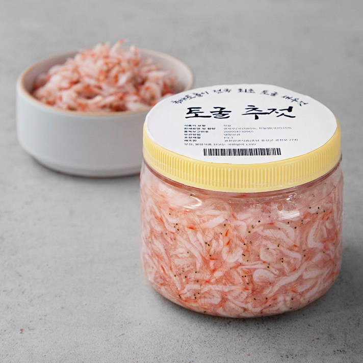 국내산 독배토돌이 광천토굴 추젓, 500g, 1통