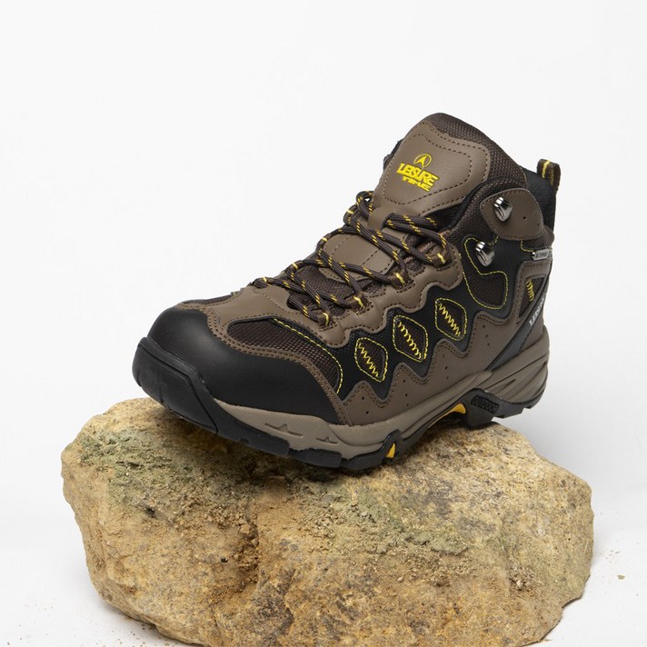 레저타임 남성용 트렉스타 미드컷 쿠퍼 트레킹화