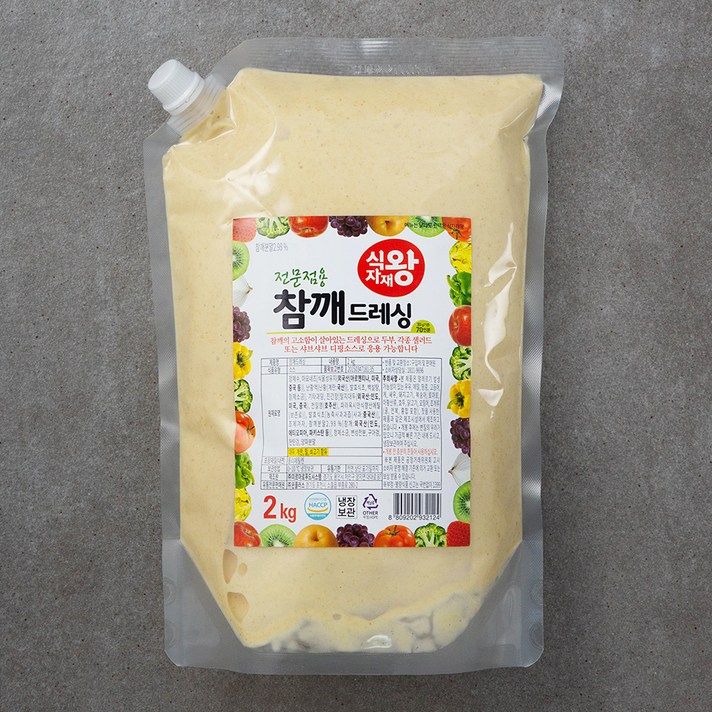 식자재왕 참깨 드레싱, 2kg, 1개