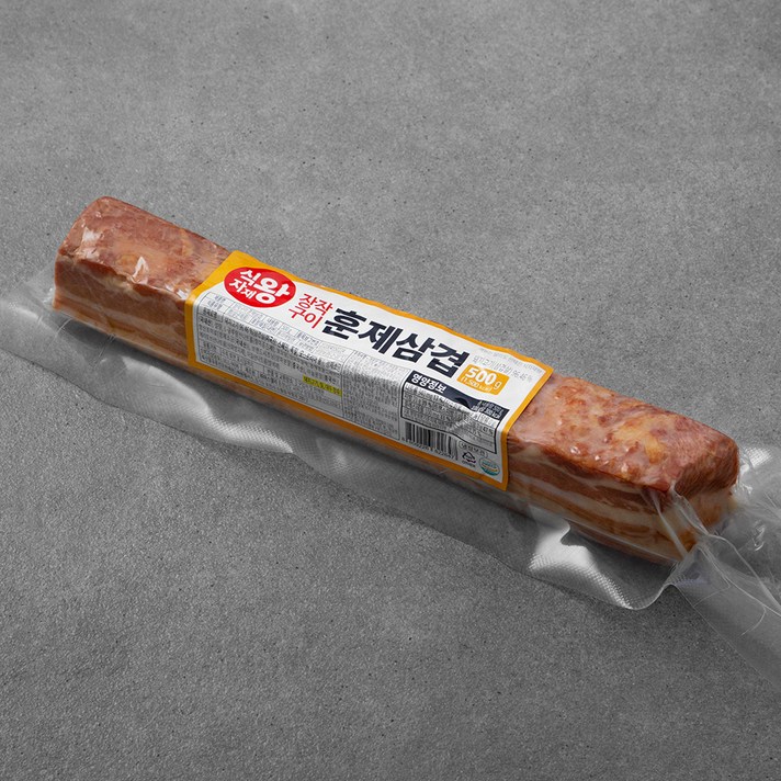 식자재왕 장작구이 훈제삼겹, 500g, 1개
