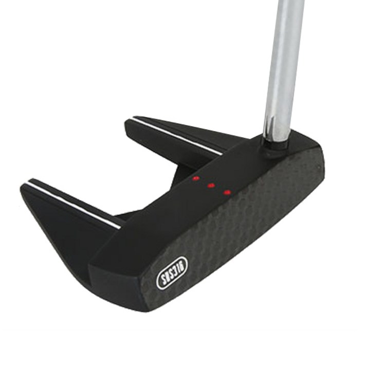 GIGA 신트라 반달 퍼터 블랙 7번 34, 블랙_7번_34인치