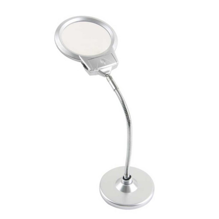 LED 조명 스탠드 돋보기 IT802, 1개
