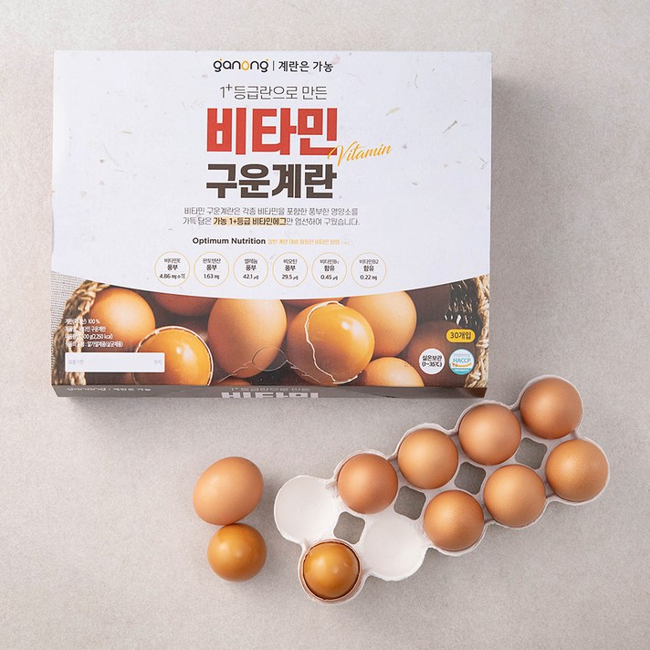 가농 1+ 등급란으로 만든 비타민 구운계란 30구, 1500g, 1개