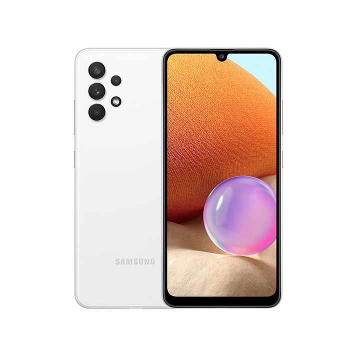 갤럭시 A32 자급제 핸드폰 64GB, SM-A325N, 어썸 화이트