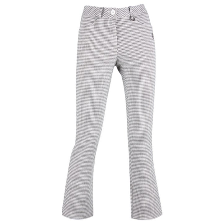 럭스골프 여성용 여름 잔체크 골프 바지 YD1M208