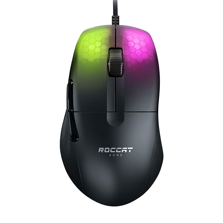 로캣 ROCCAT RGB 게이밍 마우스, KONE PRO, 블랙