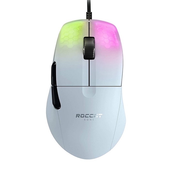 로캣 ROCCAT RGB 게이밍 마우스, KONE PRO, 화이트