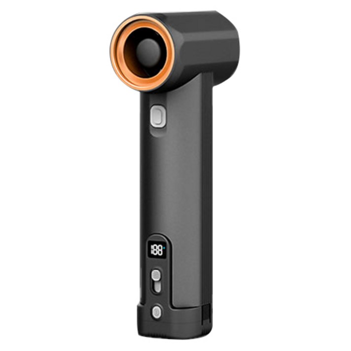 KICA 제트팬 맥스 미니 무선 청소기, KiCAAM06, 블랙