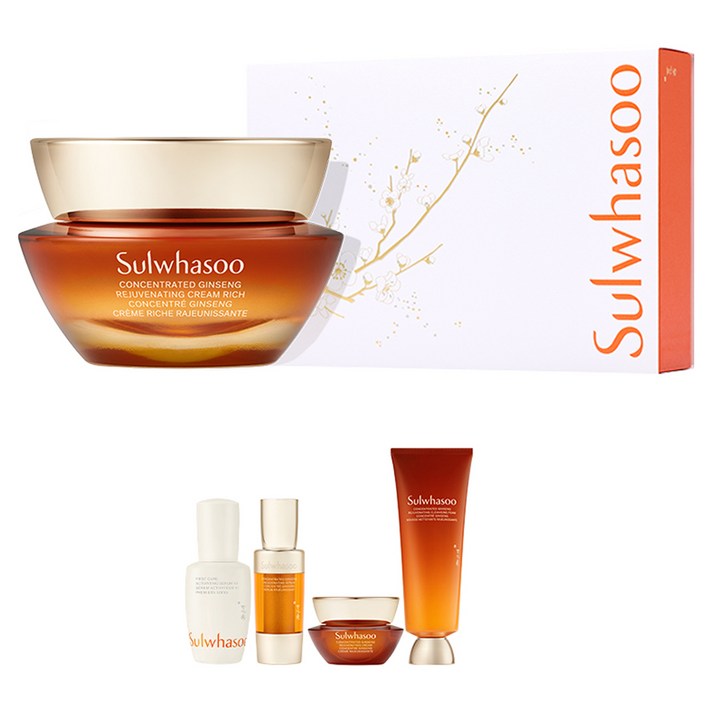 설화수 25홀리데이 에디션 자음생크림 리치 5종 세트, 1세트