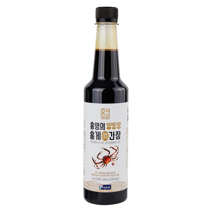 홍영의 홍게 진간장 500ml, 1개