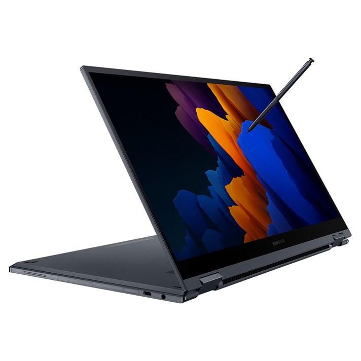 삼성전자 2020 갤럭시북 플렉스2 15.6, 미스틱 블랙, 코어i7 11세대, 1024GB, 16GB, WIN10 Home, NT950QDA-X72AB