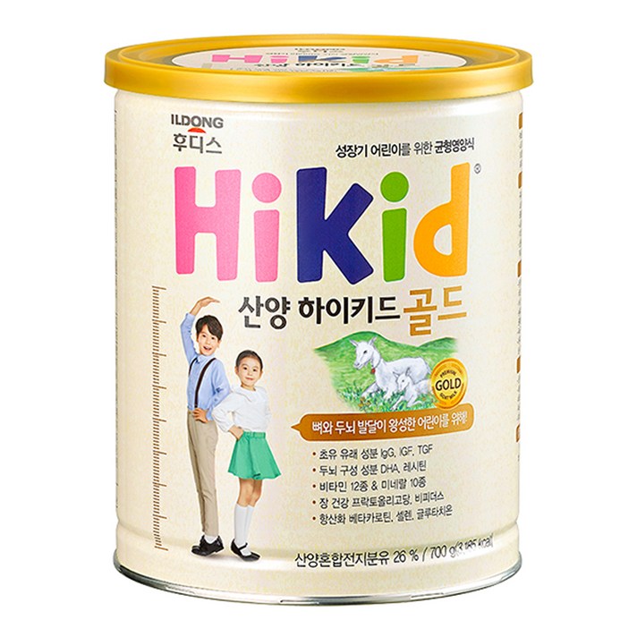 일동후디스 산양 하이키드 골드, 700g, 1캔