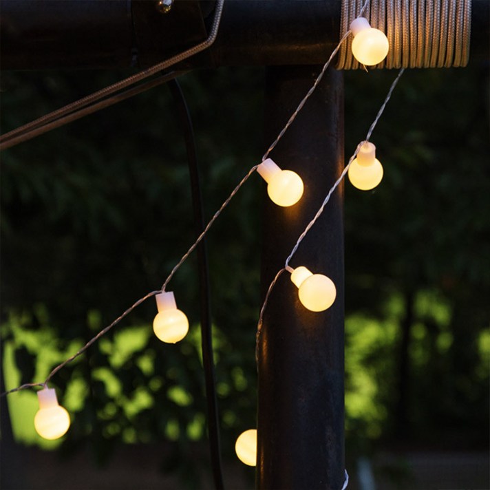 어반 LED 큰 앵두전구 40구 + 리모컨, 혼합색상