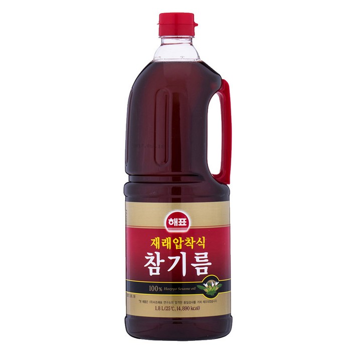 해표 재래식압착 참기름, 1.8L, 1개