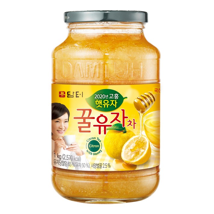 담터 꿀유자차, 1kg, 1개