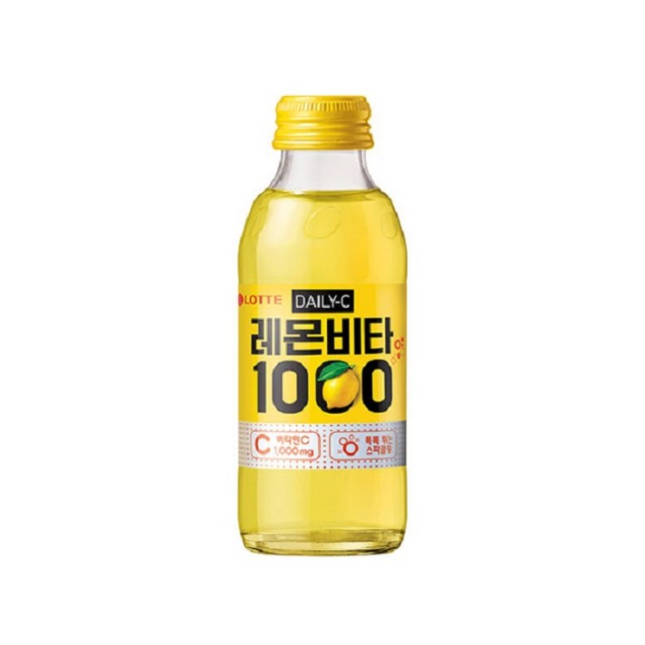 데일리씨 레몬비타 1000, 140ml, 80병
