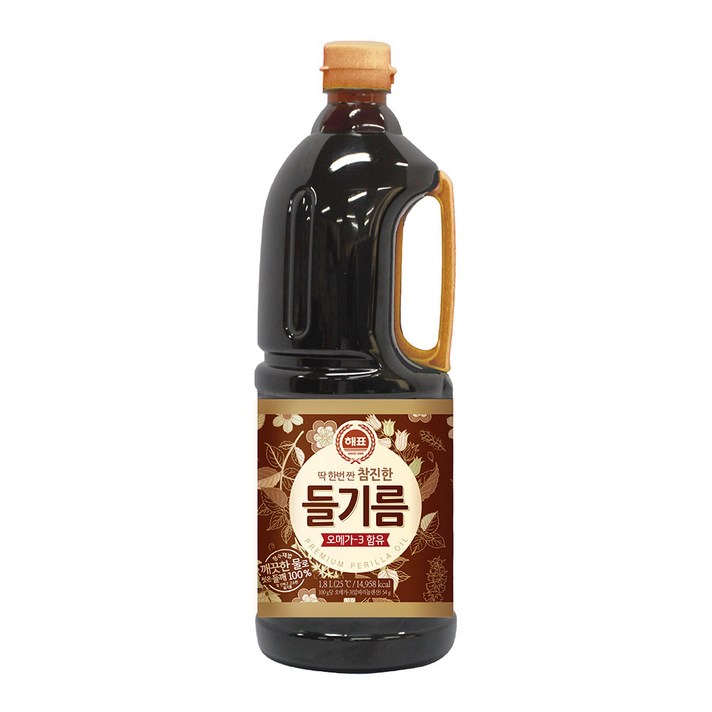 해표 참진한 들기름, 1.8L, 1개
