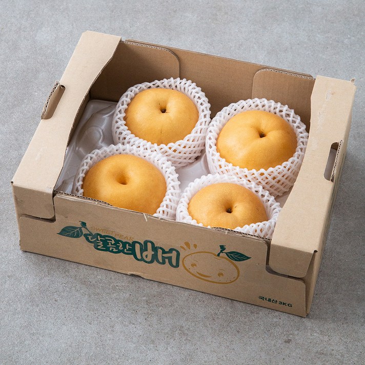 천안 당도선별 신고배, 3kg (4~6과 내외), 1박스