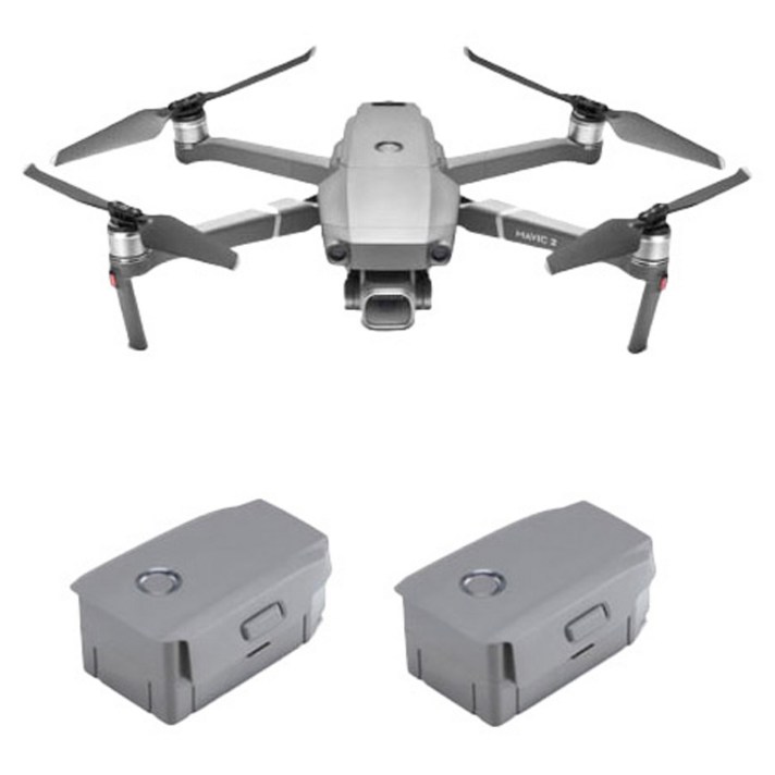 DJI 드론 매빅2 프로 + 추가배터리 2p, 혼합 색상