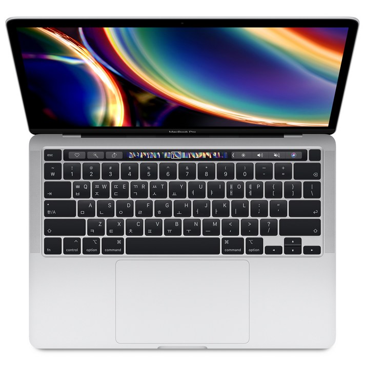Apple 2020 맥북 프로 터치바 13, 실버, 코어i5 10세대, 512GB, 16GB, MAC OS, MWP72KH/A