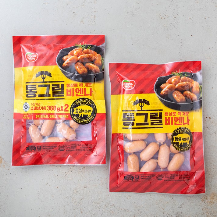 동원에프앤비 통그릴비엔나, 360g, 2개입