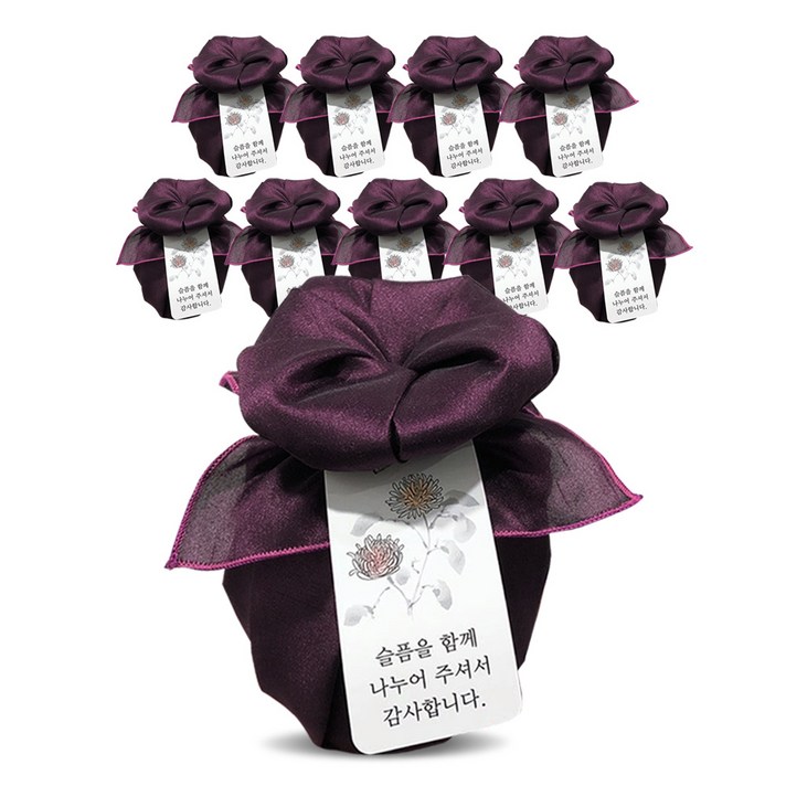 야미쿡 함초소금 조의 답례품, 400g, 10개