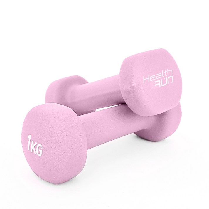 이고진 헬스런 미용아령 네오플랜 라이트핑크, 1kg, 2개