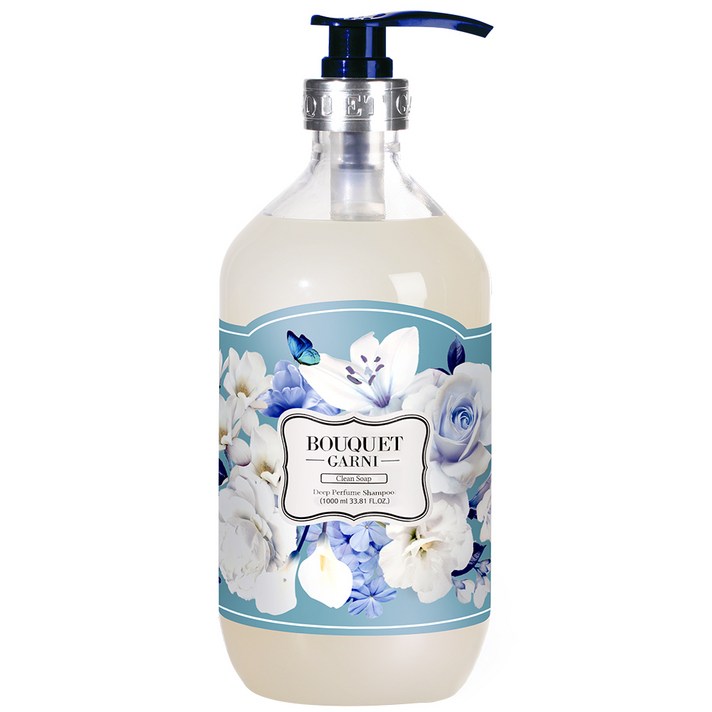 부케가르니 딥퍼퓸 샴푸 클린솝, 1000ml, 1개